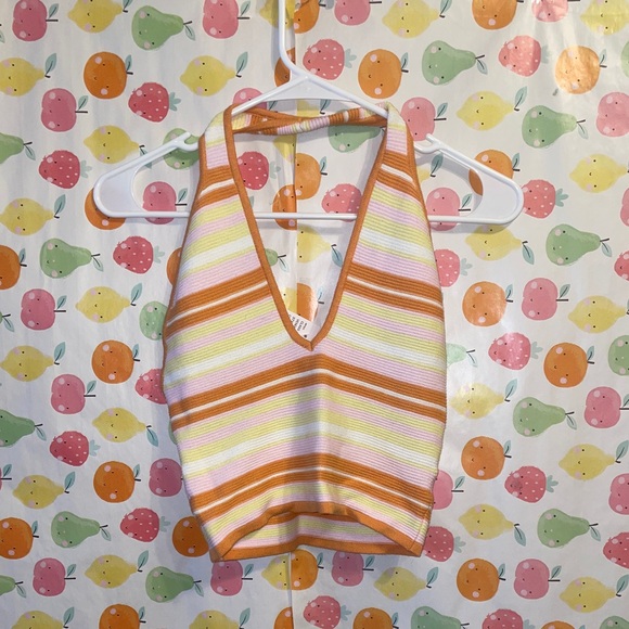 KNIT HALTER TOP - Picture 2 of 6